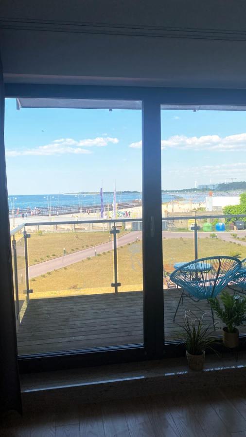 Apartament Z Widokiem Na Morze Ujście-Darłowskie Exterior foto
