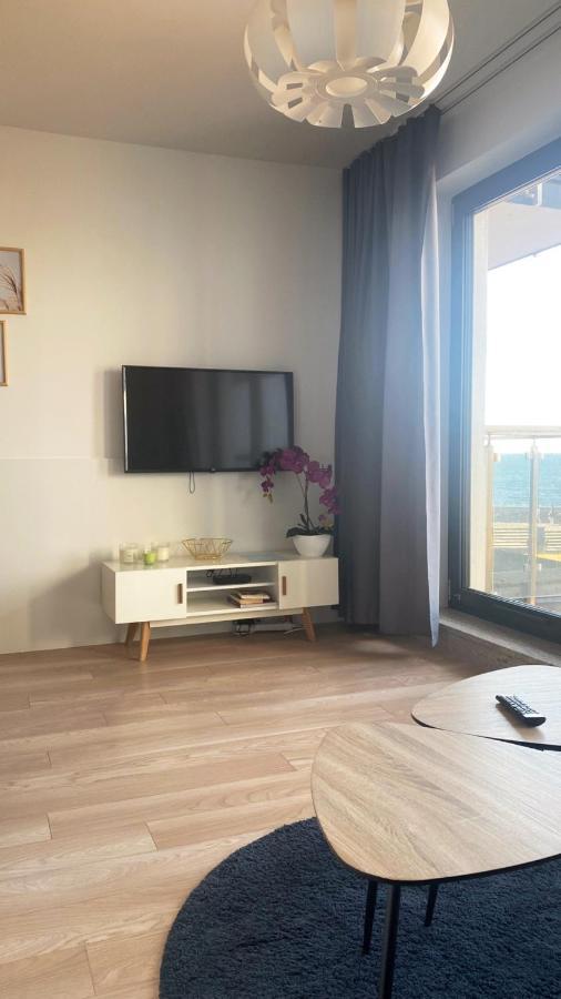 Apartament Z Widokiem Na Morze Ujście-Darłowskie Exterior foto